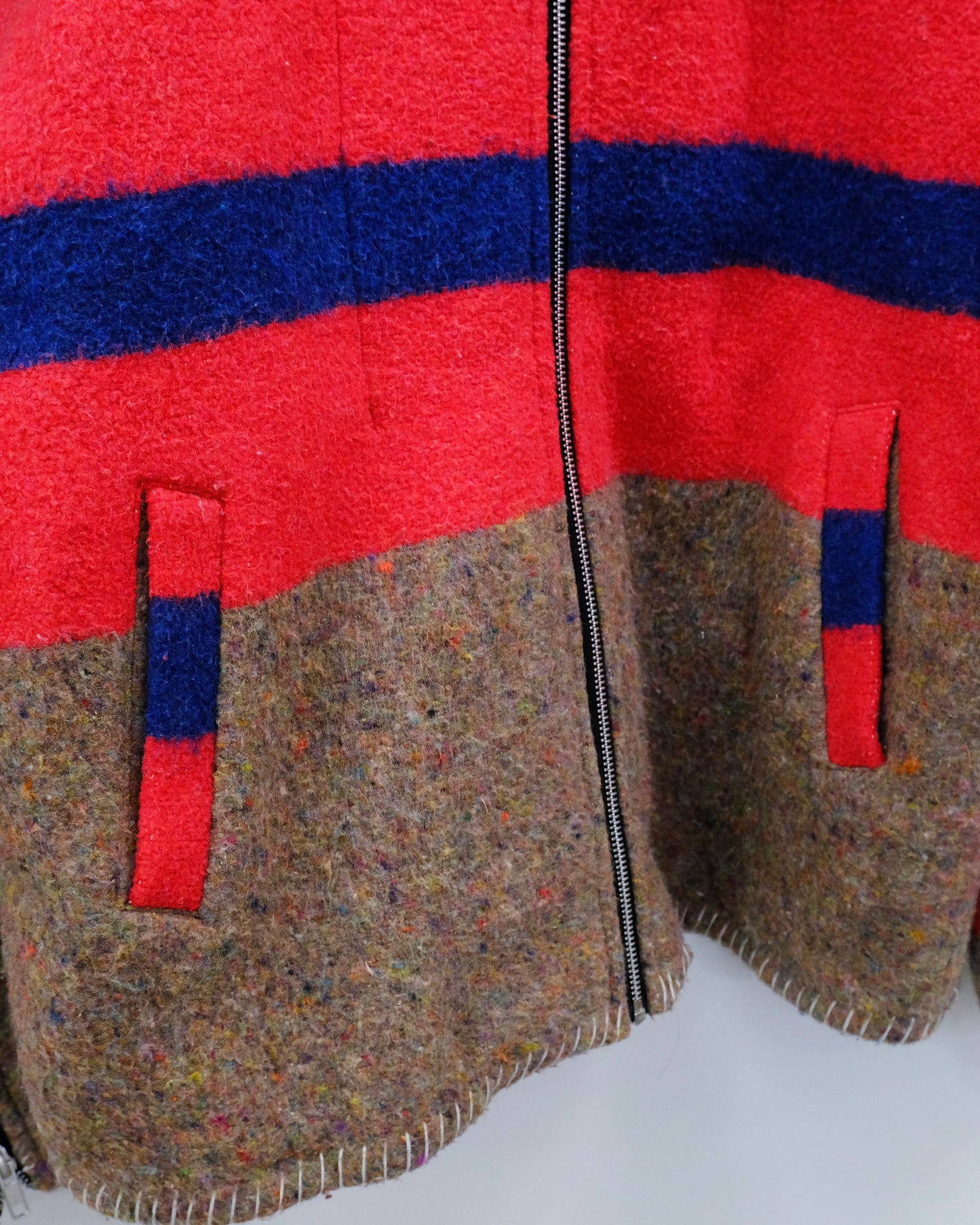 Military Vintage Blanket Jacket