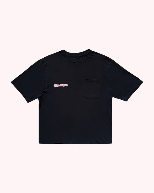 Upcycled Dickies Tee — Vintage 90s Reworked - Black