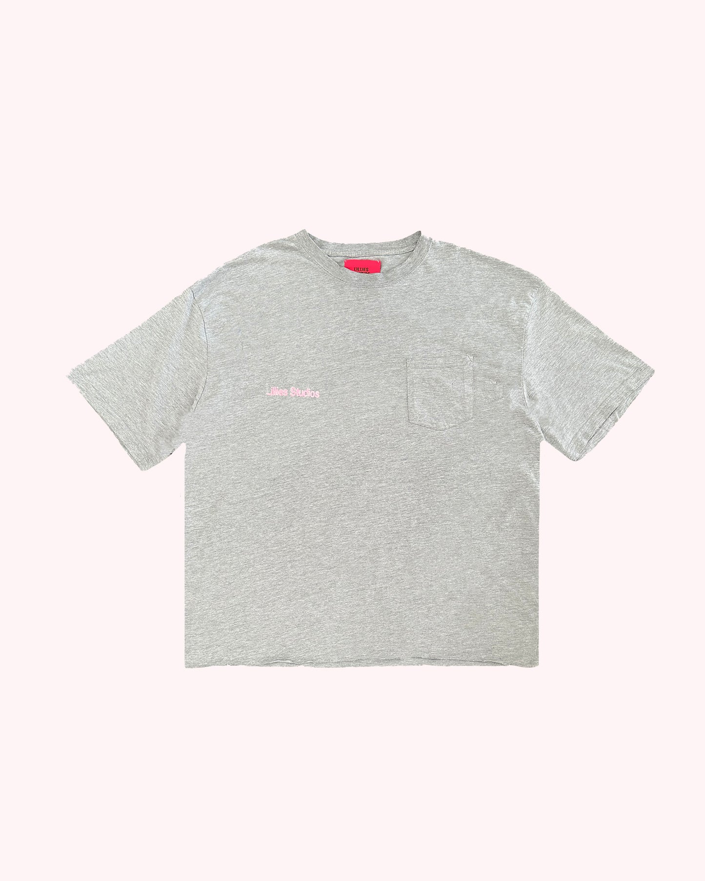 Upcycled Dickies Tee — Vintage 90s Reworked - Grey