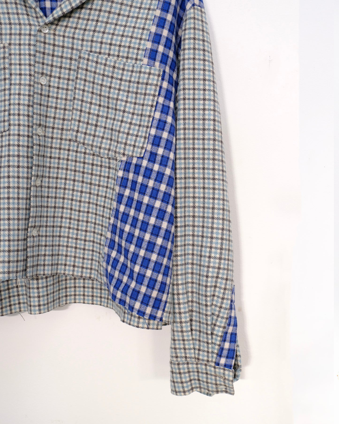 Blue Check Double Shirt