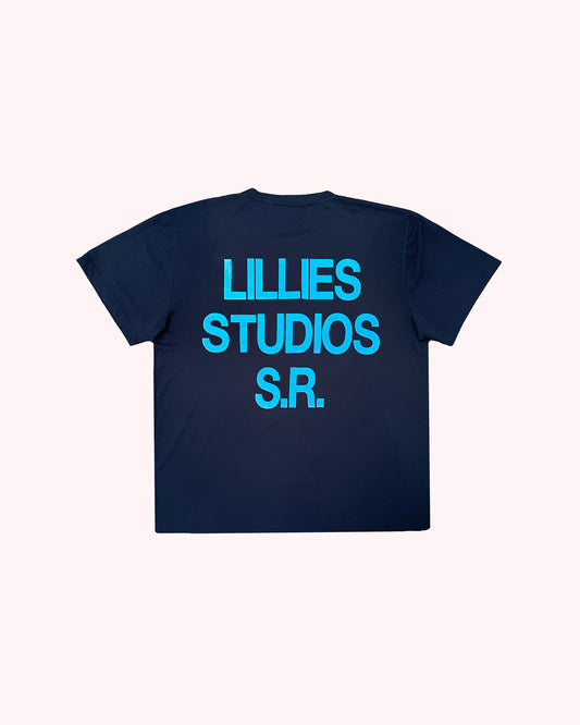 Upcycled Dickies Tee — Vintage 90s Reworked - Blue