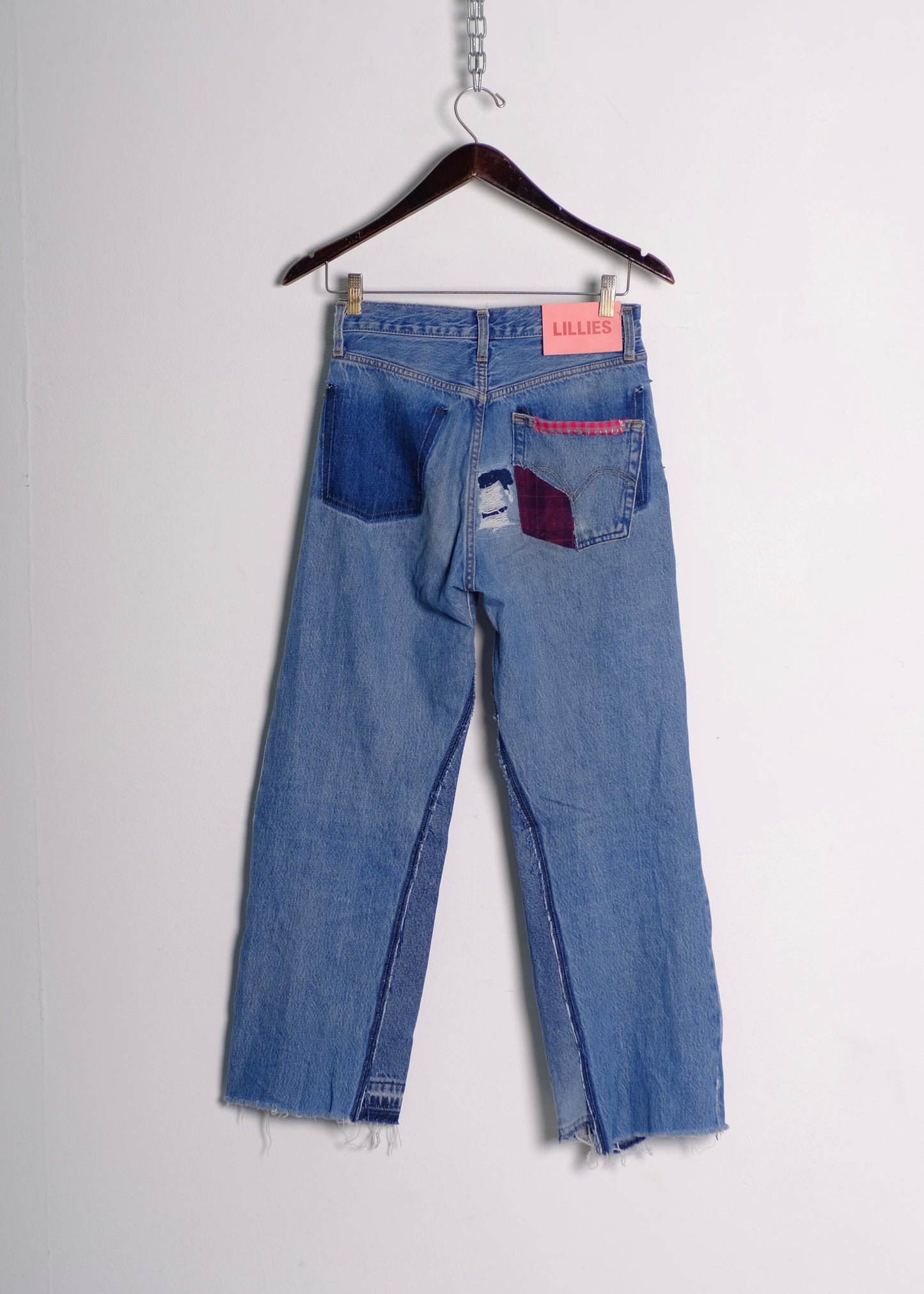 Vintage Repair Patchwork Jeans