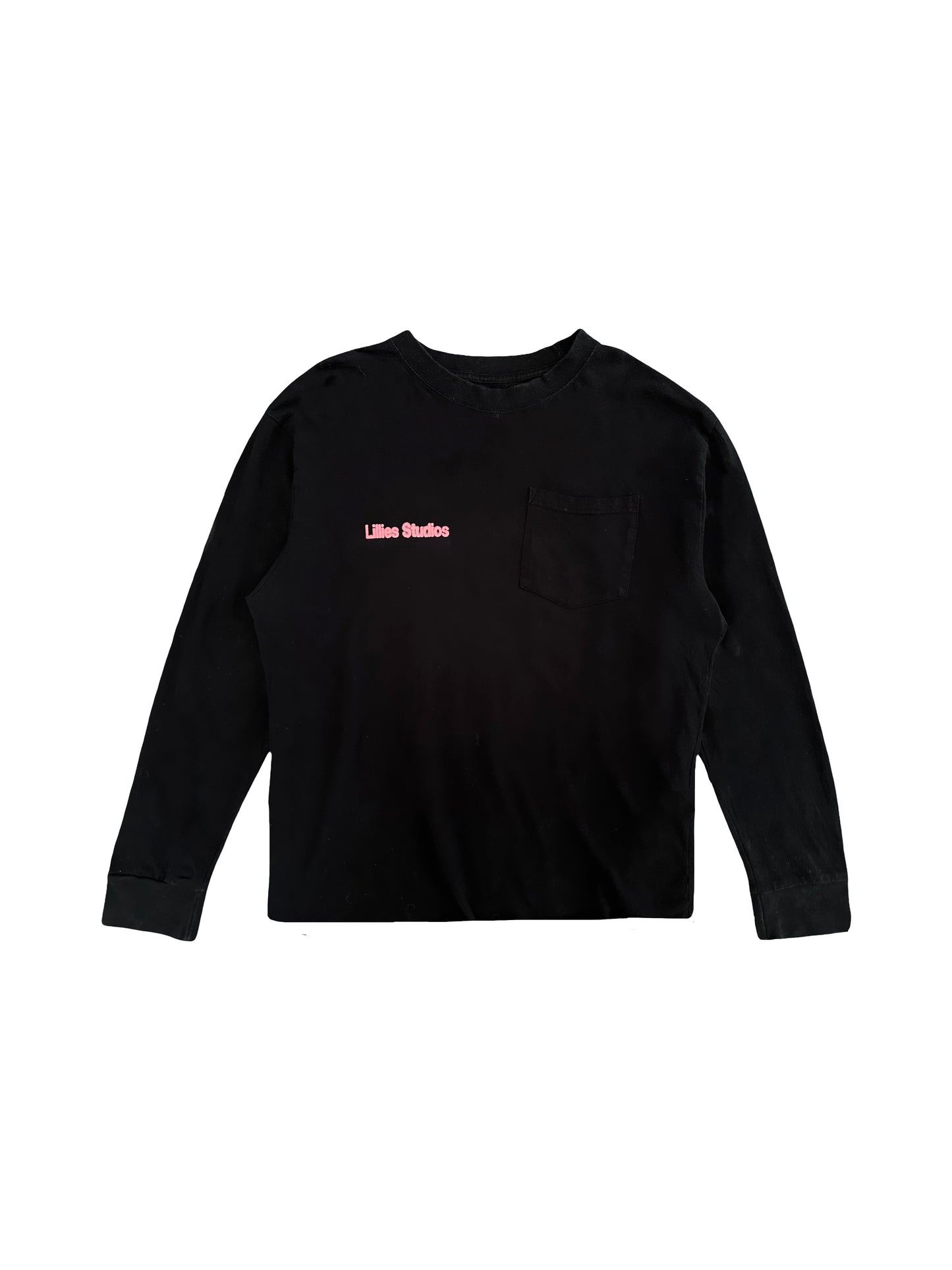 Vintage Dickies Long-Sleeve T-Shirt Black