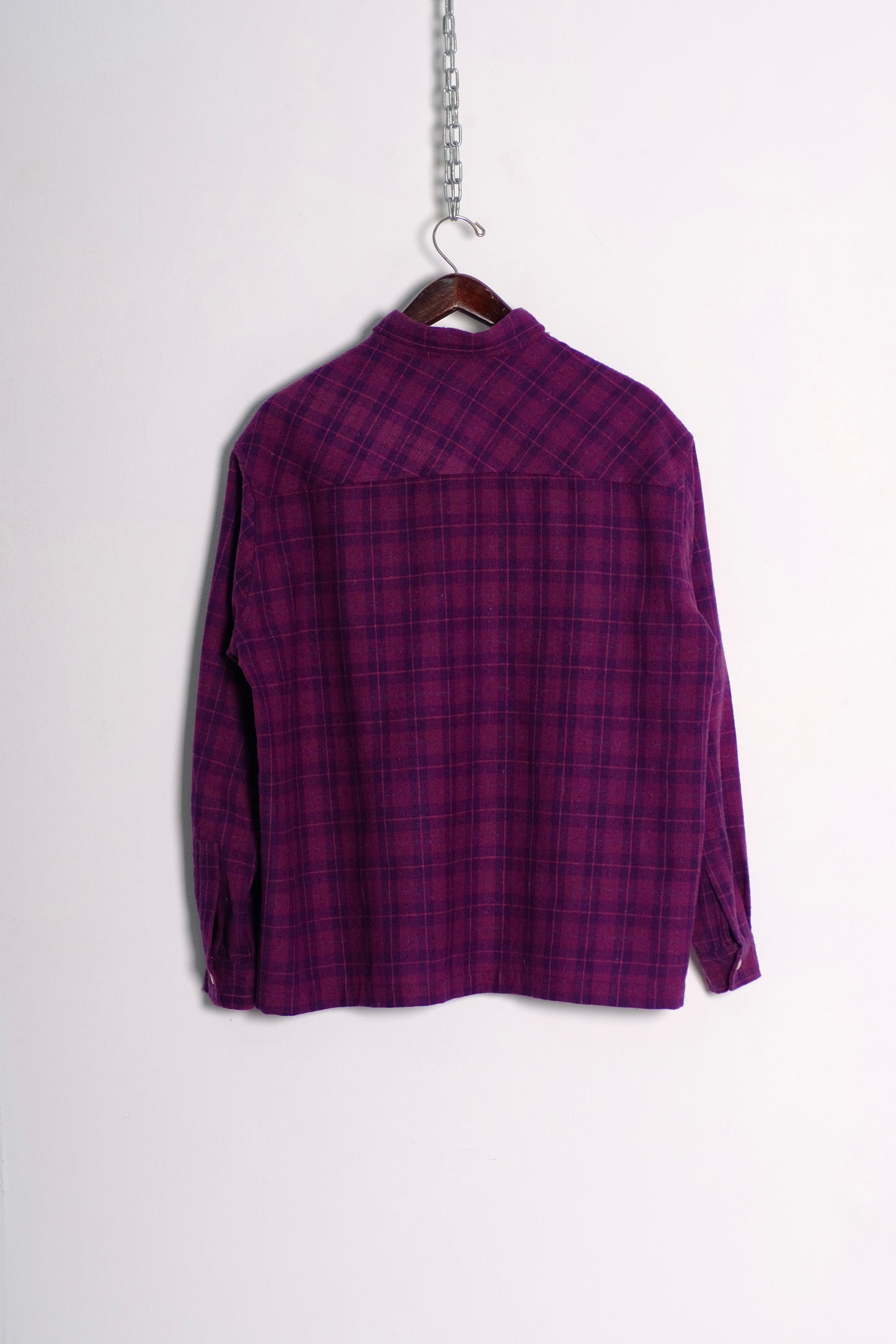 Purple Vintage Flannel Shirt