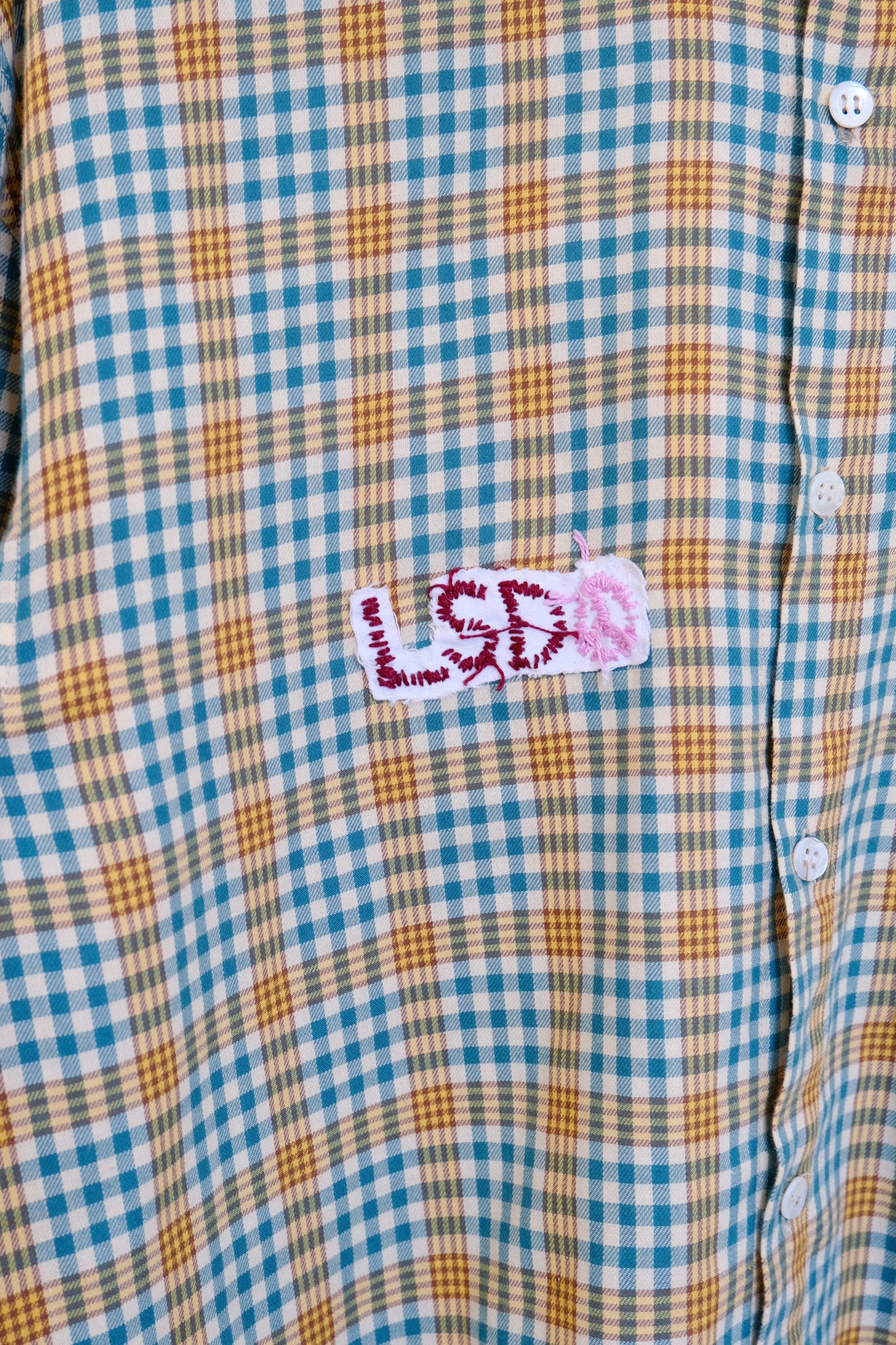 Green Vintage Dead-stock Cotton Shirt