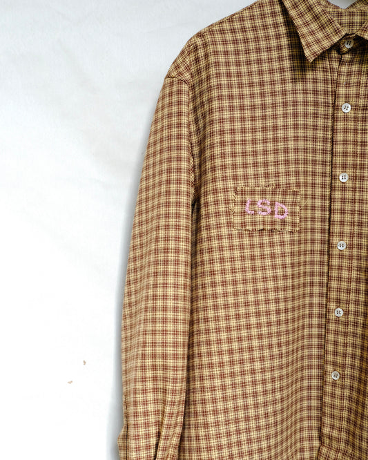 Vintage Deadstock Flannel Shirt in Cotton