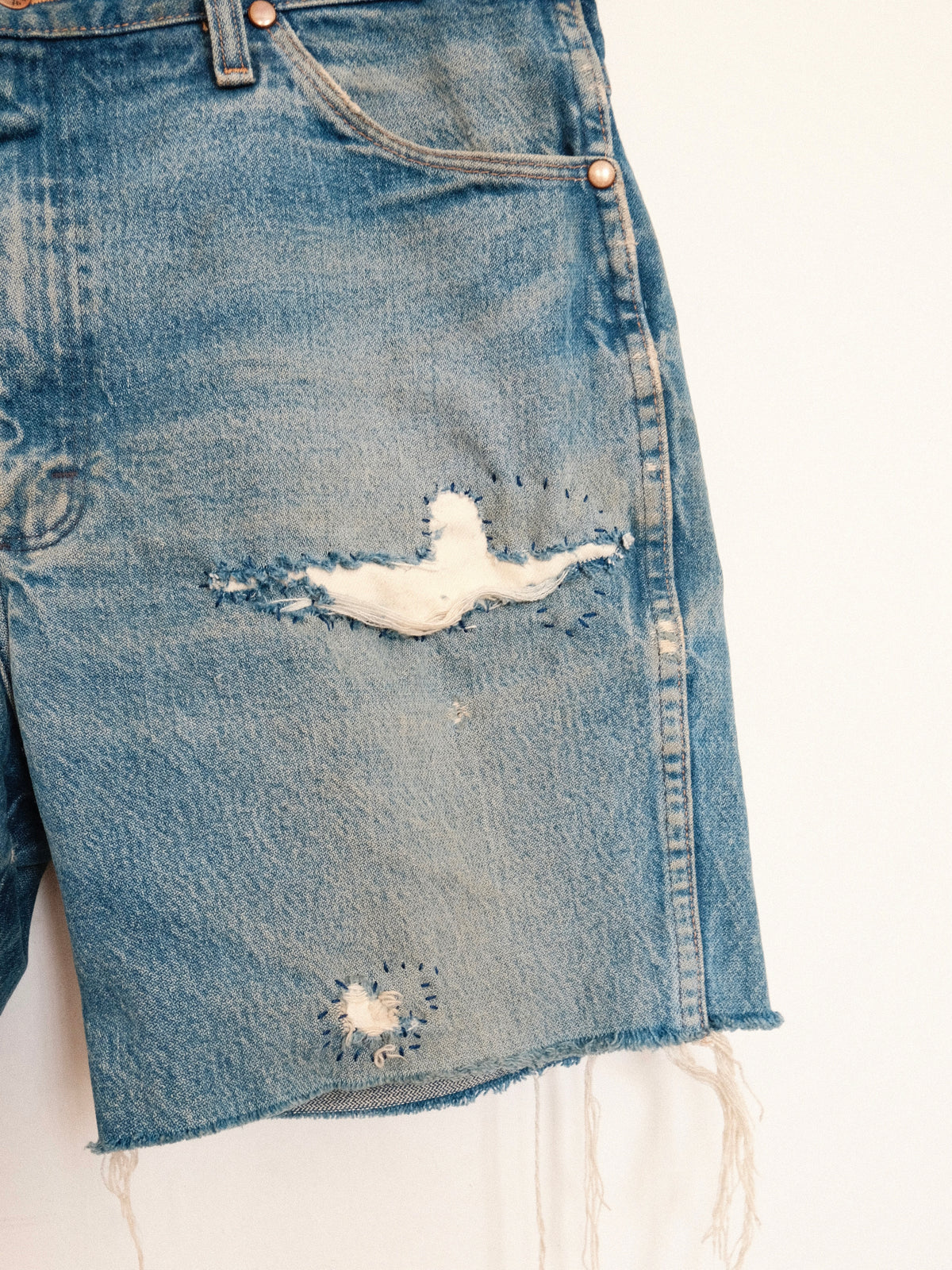 Repaired Vintage Denim Shorts