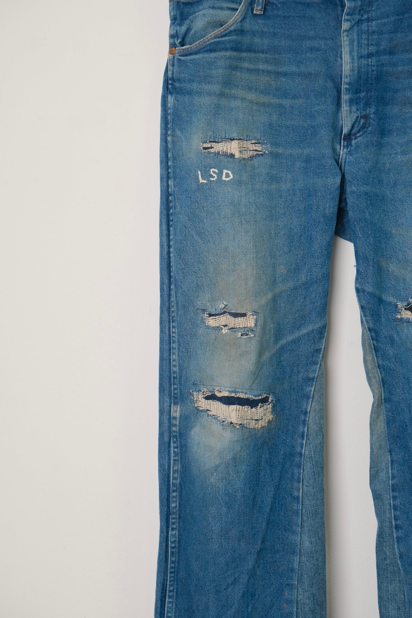 Vintage Wide-Leg CowBoy Denim