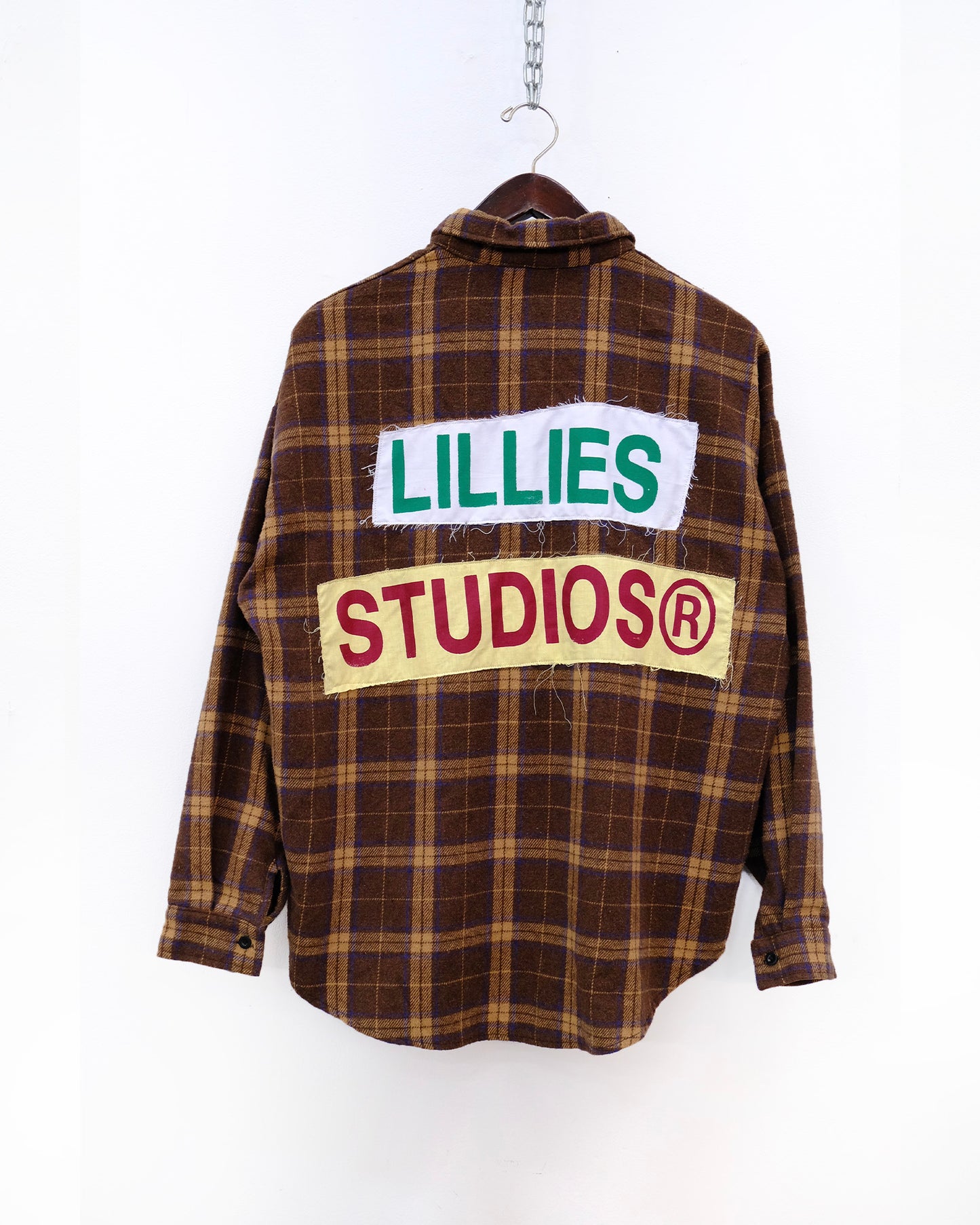 Brown Vintage Flannel Shirt