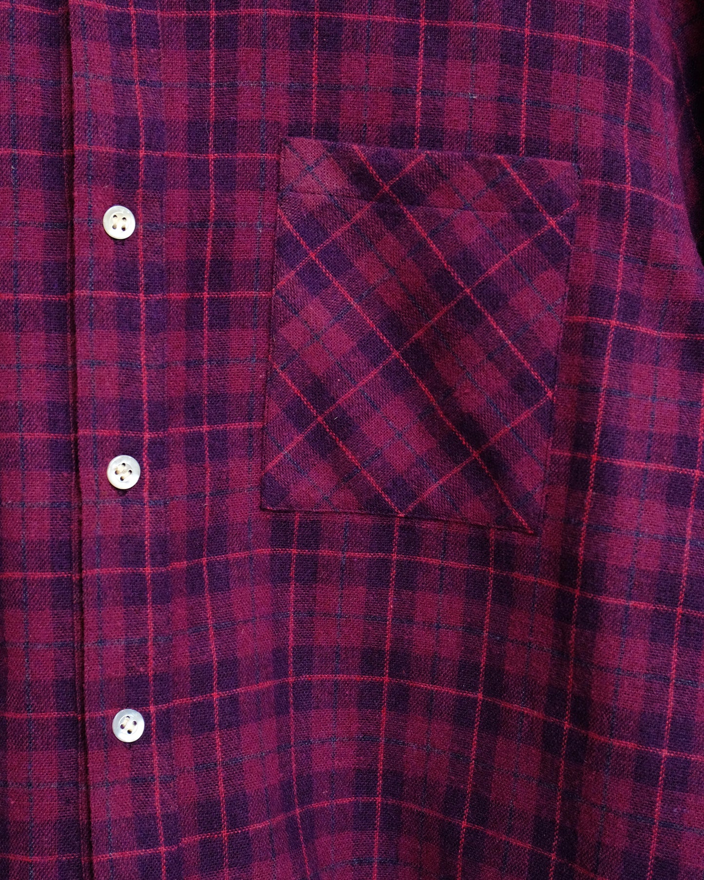 Vintage Deadstock Flannel Shirt in Wool
