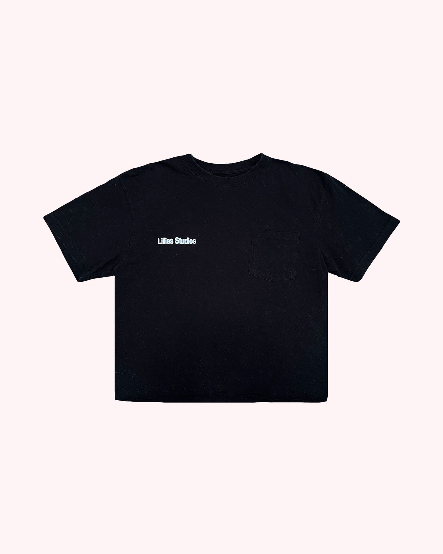 Recycled Vintage Workwear Tee Black