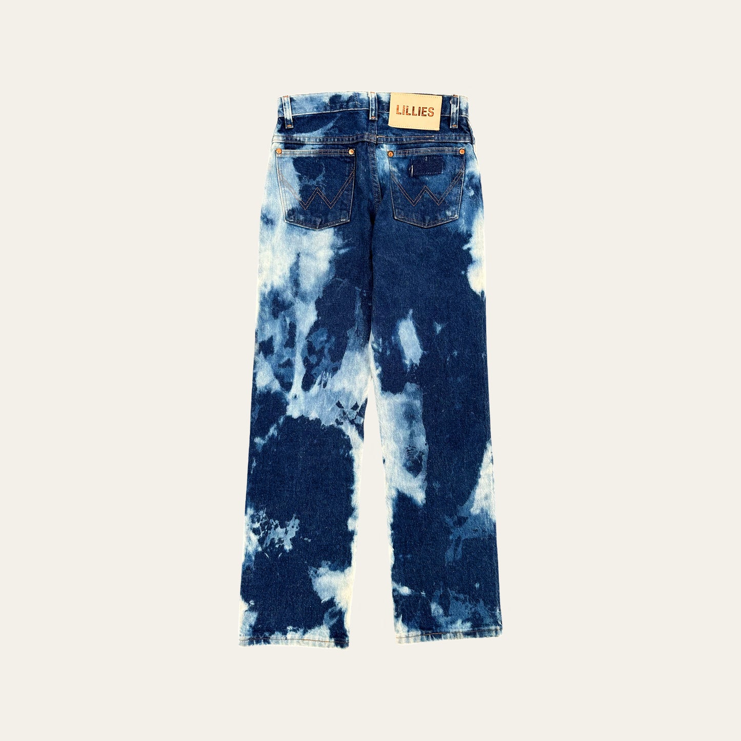 Bleached Blue Cowboy Jeans
