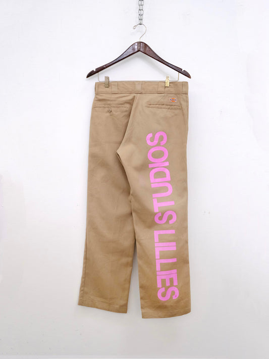 Vintage Mushroom Dickies Pants Biege
