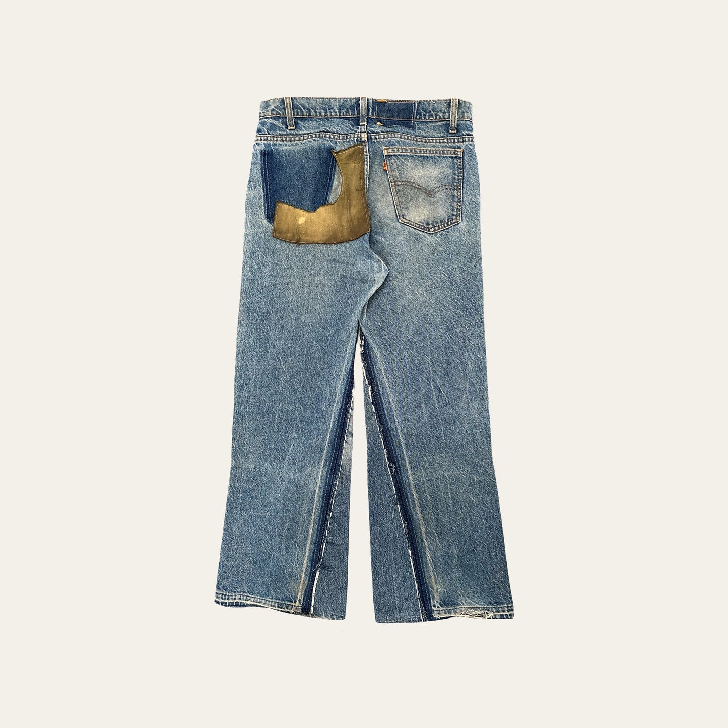 Vintage Patchwork Denim Jeans