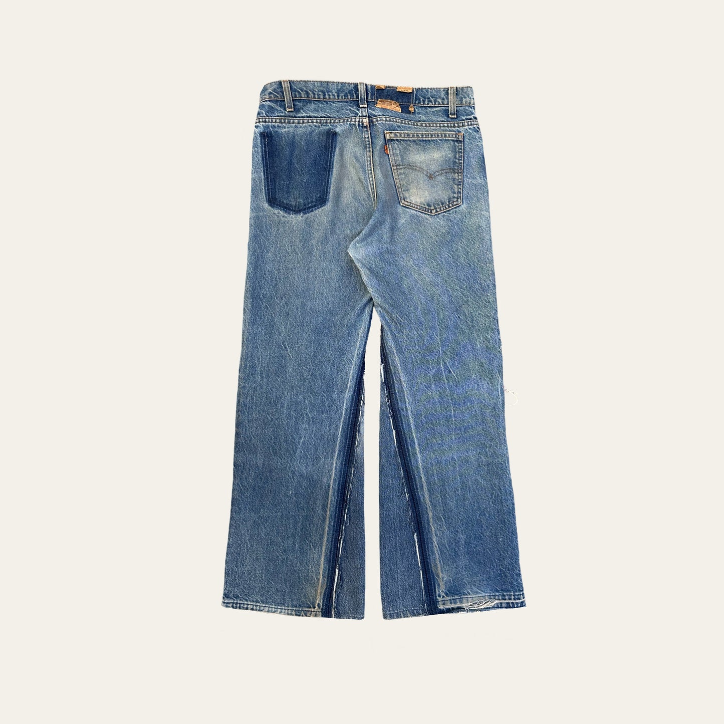 Vintage Patchwork Denim Jeans