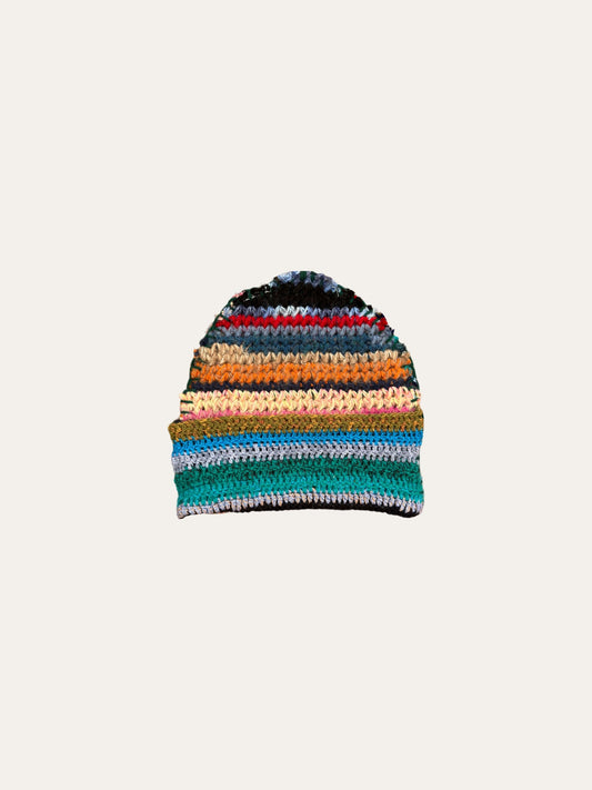 Up-cycled Crochet Beanie