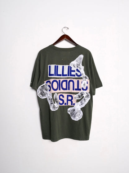 Green Graphic Print T-Shirt