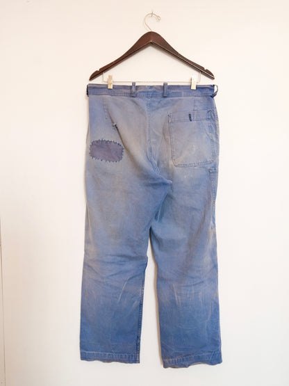 French Worker Repair Pants