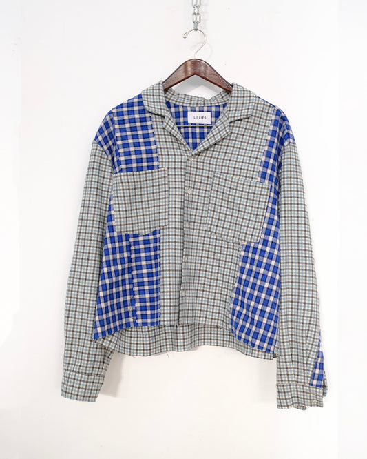 Blue Check Double Shirt