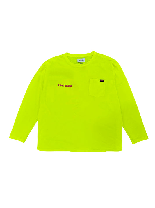 Vintage Dickies Long-Sleeve T-Shirt Yellow