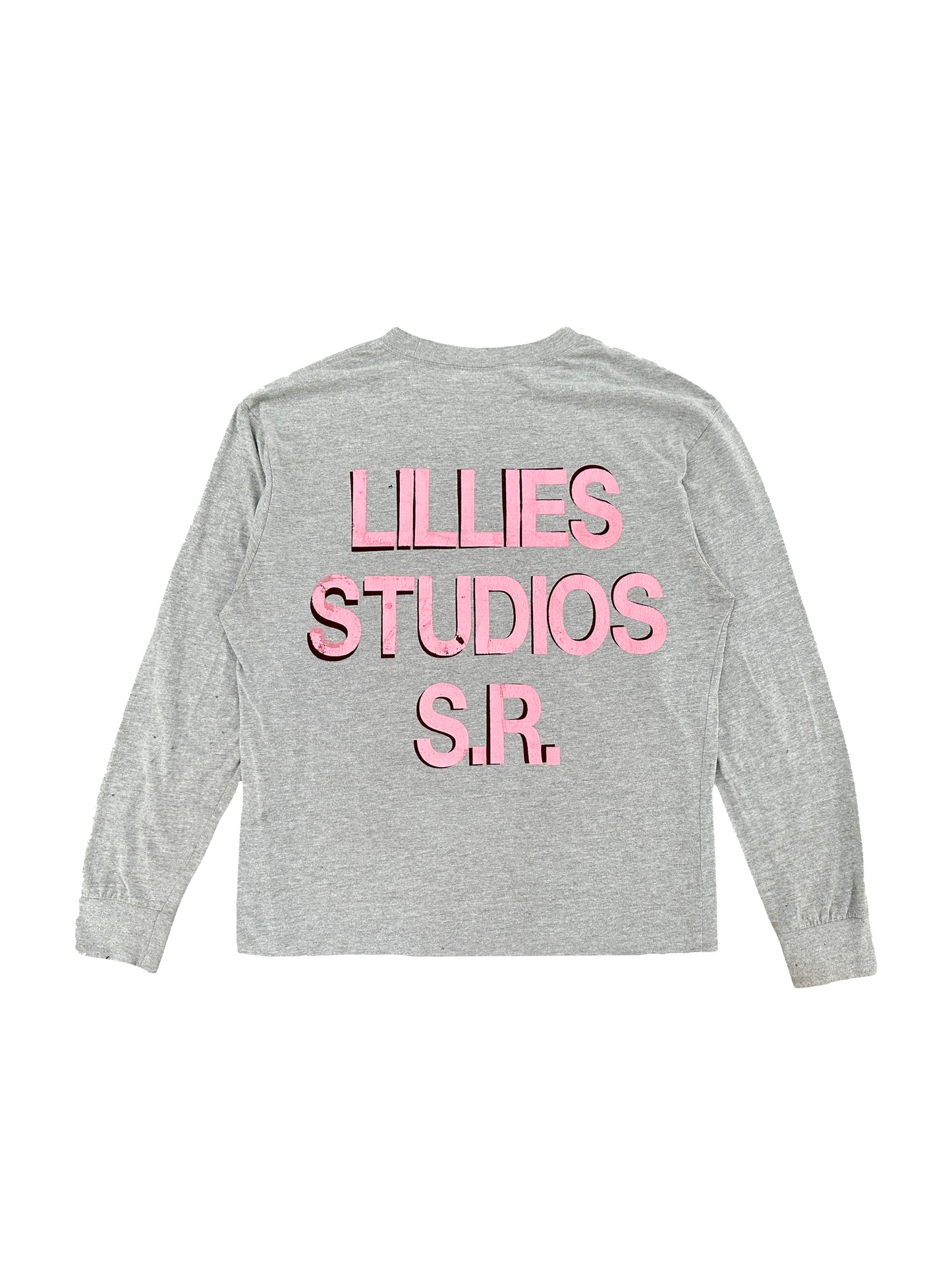 Vintage Long Sleeve Grey T-Shirt