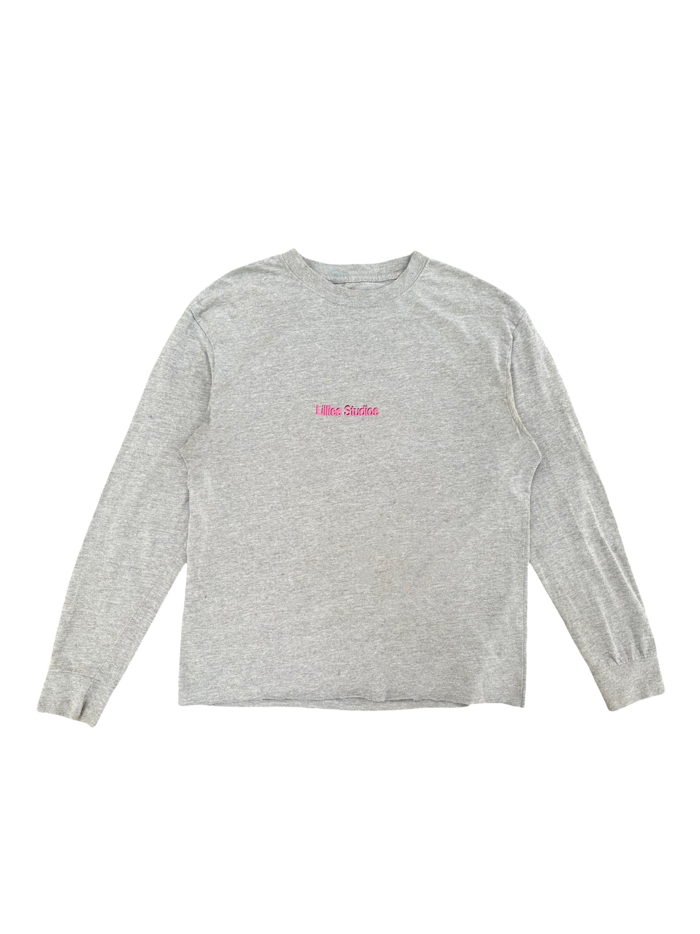 Vintage Long Sleeve Grey T-Shirt