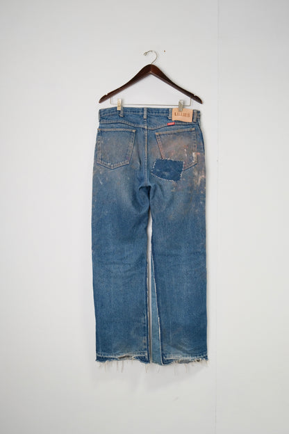 Painted Repair Vintage Wrangler Denims