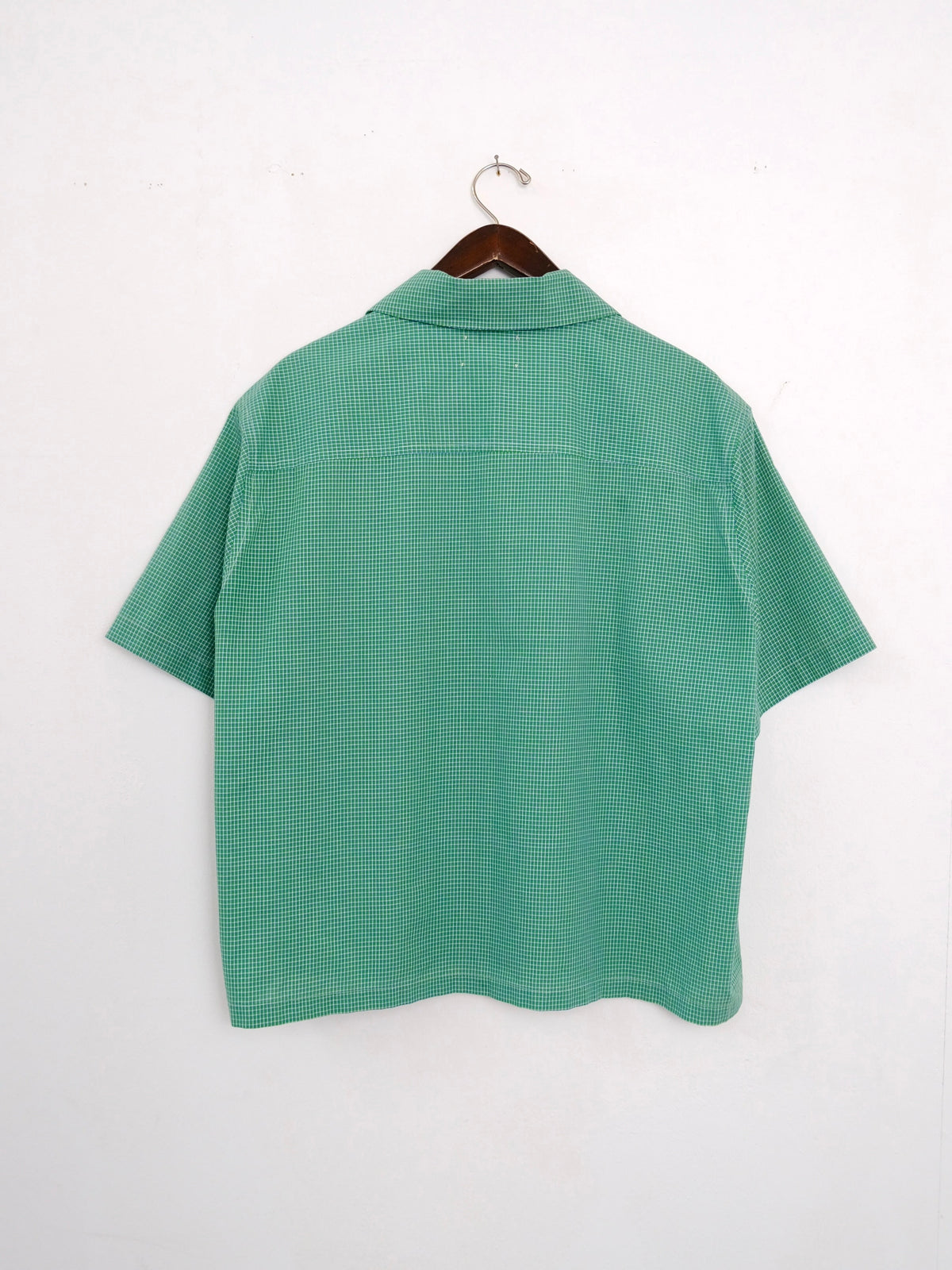 Cuban Collar Shirt Green