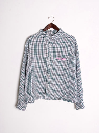 1960’s Blue Check Flannel Shirt