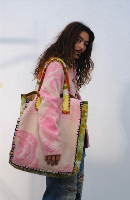 Up-Cycled Blanket Tote Bag