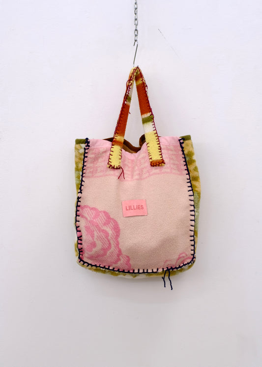 Up-Cycled Blanket Tote Bag