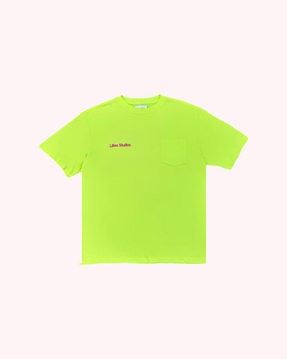 Upcycled Long-sleeve Dickies Tee — Vintage 90s Reworked - Yellow