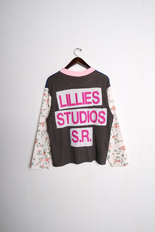 Long Sleeve Up-cycled Vintage Tee