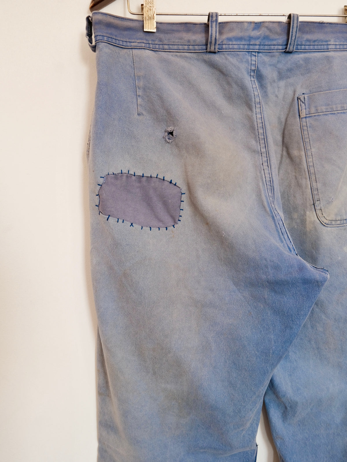 French Worker Repair Pants