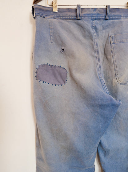 French Worker Repair Pants
