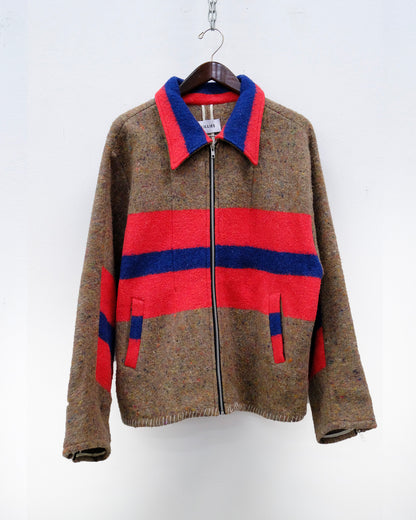 Military Vintage Blanket Jacket