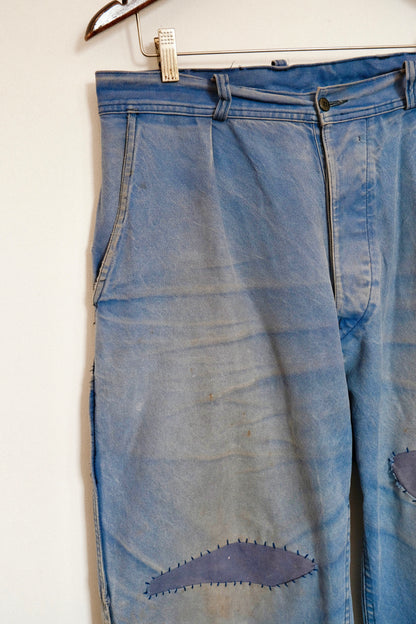 French Worker Repair Pants