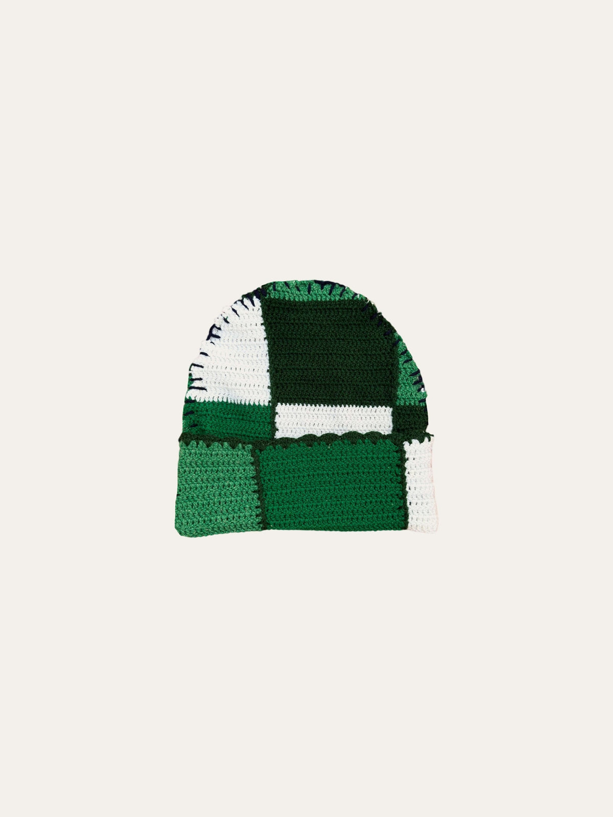 Up-cycled Crochet Beanie