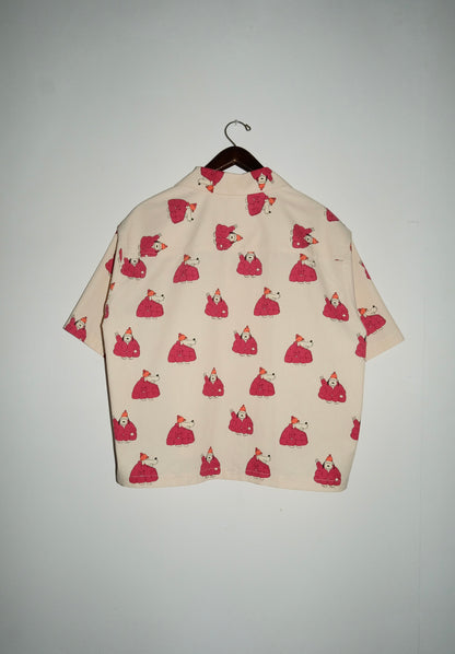 Camp Collar Kids Print Shirt