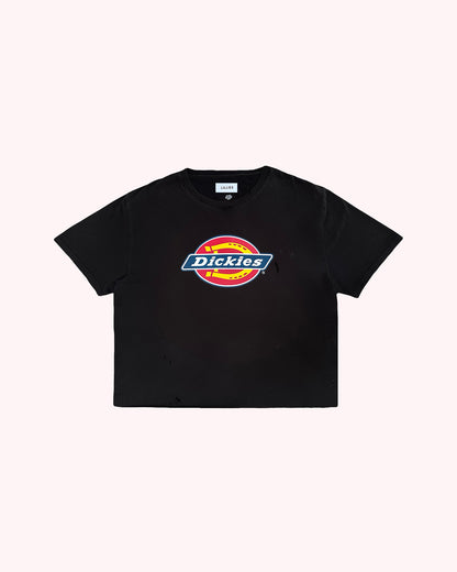 Upcycled Dickies Tee — Vintage 90s Reworked - Black