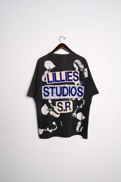 Grey Graphic Print T-Shirt