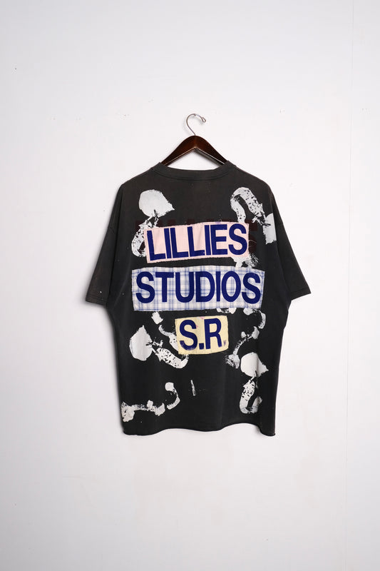 Grey Graphic Print T-Shirt