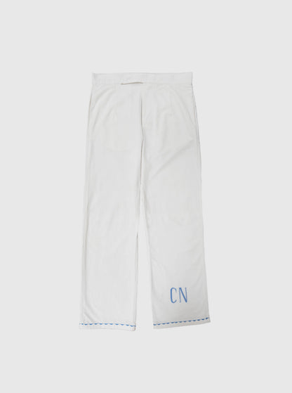 Vintage White Embroider Pants