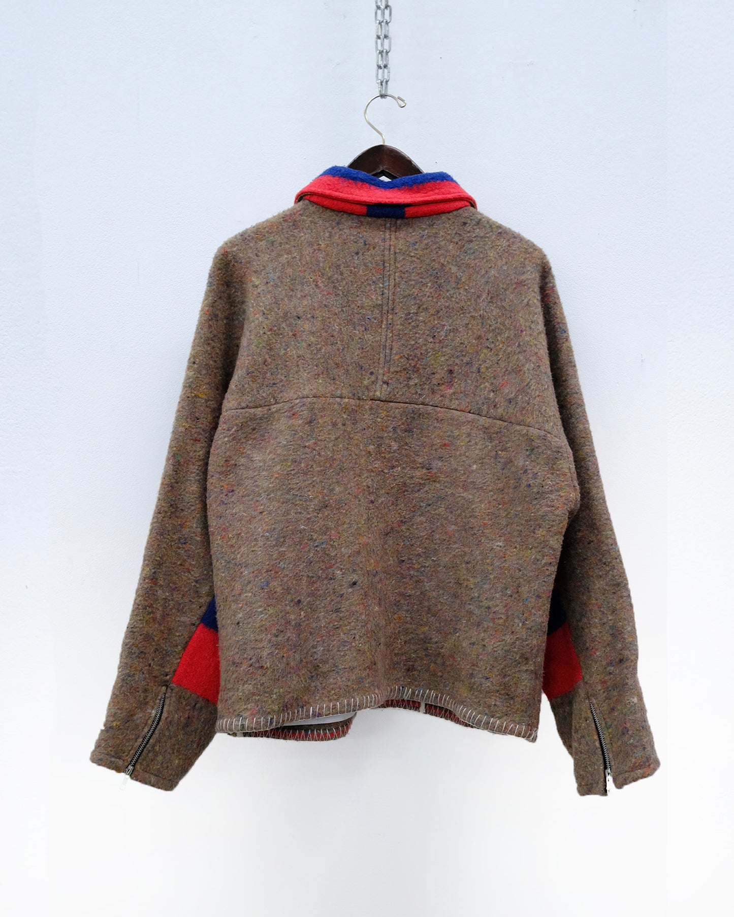 Military Vintage Blanket Jacket