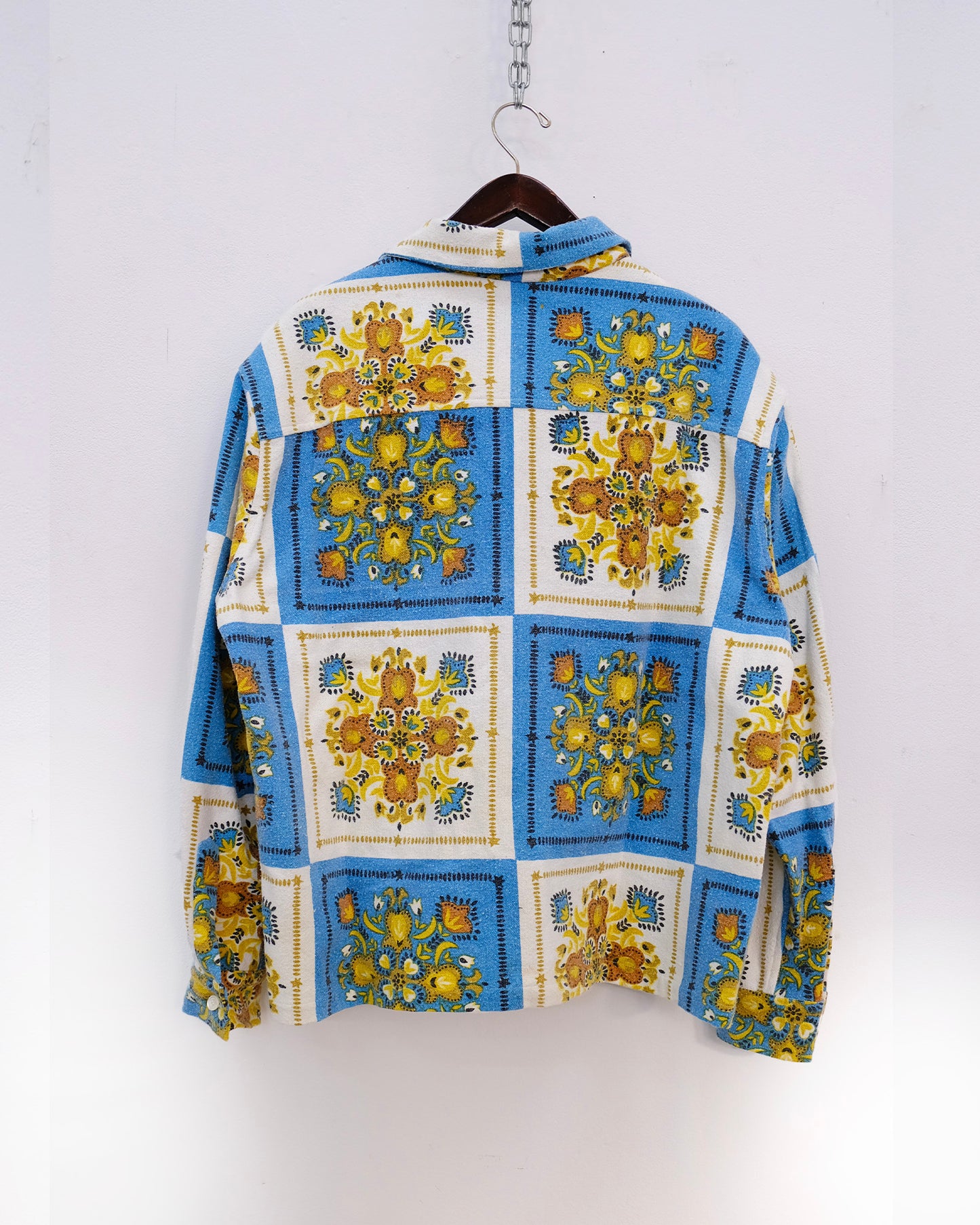 Up-Cycled Tablecloth Chore Shirt