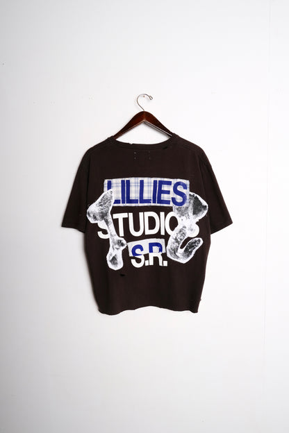 Black Graphic Print T-shirt