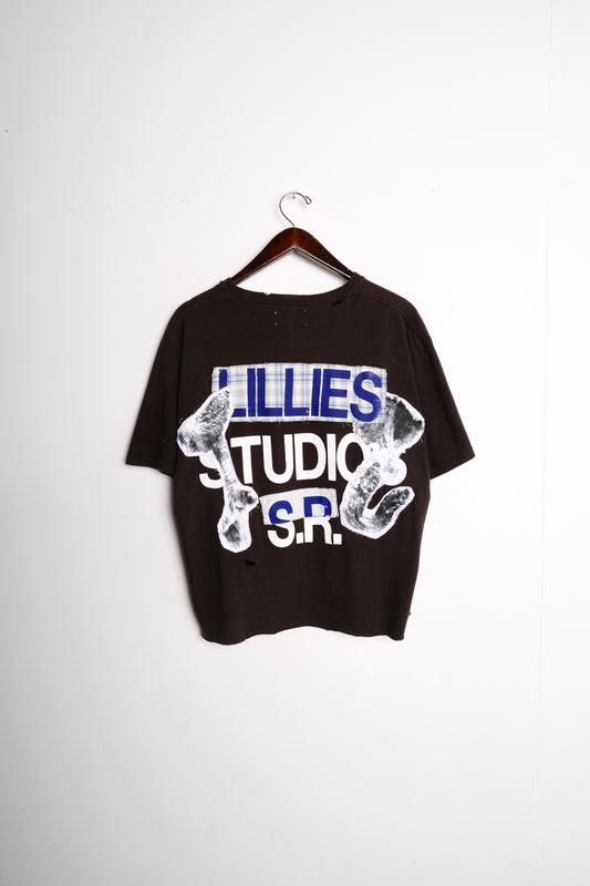 Black Graphic Print T-shirt