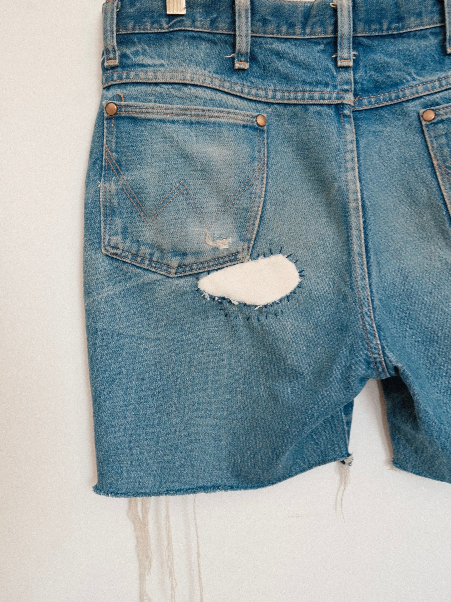 Repaired Vintage Denim Shorts