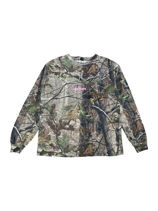 Vintage Long Sleeve Camo T-Shirt