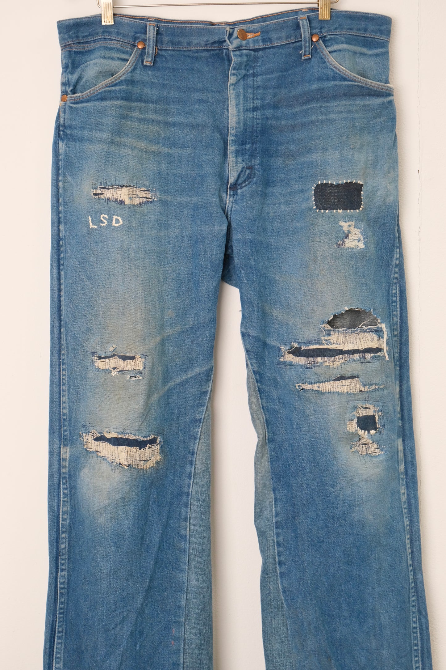 Vintage Wide-Leg CowBoy Denim